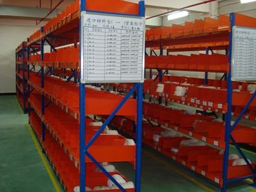 loose products pallet racking system adjustable with Steel plate / wood board