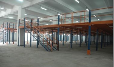Medium Duty Industrial Mezzanine Floors Steel Platform For Electronic Industry