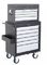 Heavy Duty 6 Drawer top chest & 6 Drawer portable tool chest roller cabinet