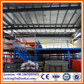 Warehouse Equipment EU Pallet Rack Metal Mezzanine Floor