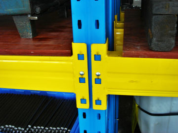 Industrial Back To Back Selective Pallet Racking With Deoil , Derusting Surface