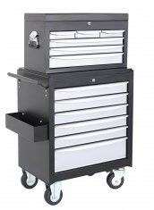 Heavy Duty 6 Drawer top chest &amp; 6 Drawer portable tool chest roller cabinet