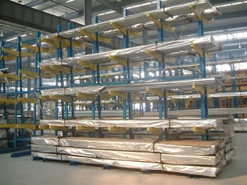 selective cantilever lumber racks , light duty Blue shelf racking systems