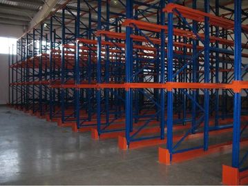 Dairy industry Drive in racking , steel beam shelving and racking systems