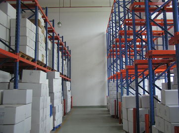 Durable galvanized industrial storage racks ISO9001 high density forklift rack