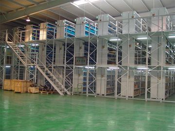 customized 3 tier 150 - 500KG steel mezzanine floor for Auto parts industry