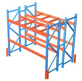 High Density Storage System Heavy Duty Pallet Racking , Pallet Storage Racks