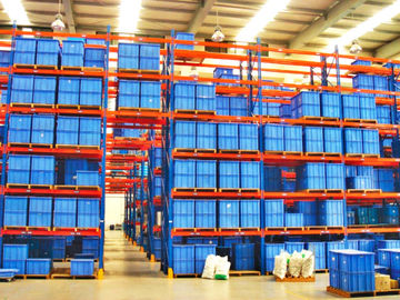 Strong Loading Support Steel Pallet Racks , Storage Solutions Conventional Pallet Racking