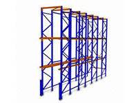 Drive In Warehouse Storage Shelving System , Selective Pallet Racking 6m - 12m