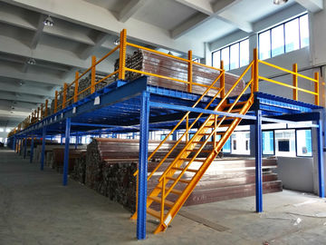 1 - 2 Levels Heavy Duty Raised Storage Mezzanine Floor For Industrial Storage