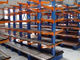 Heavy Duty Steel Pipe Storage Racks , Cantilever Racking System With Double Arms