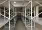 White Medium Duty Warehouse Storage Shelves 2 - 8 levels Office Display Rack