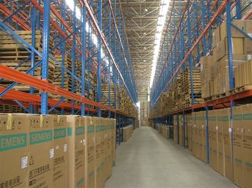 high density 800KG - 4000KG pallet rack systems Corrosion protection for logistic central